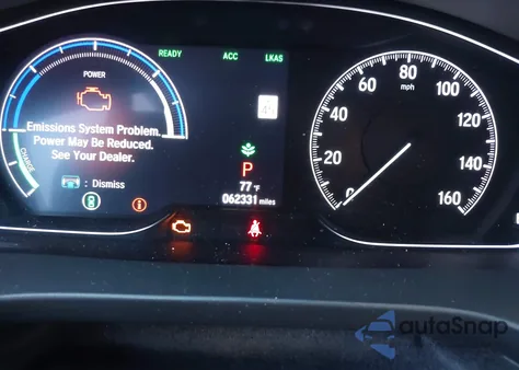 2019 Honda Insight Ex from USA, damaged, VIN 19XZE4F52KE009098